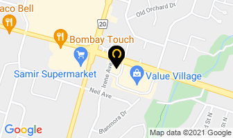 Anna's Nail Salon in Hamilton map