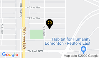 Annex Hair Design & Additions in Edmonton map