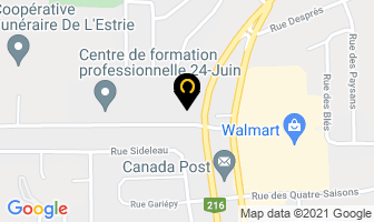 Annie Claude Jutras in Peterborough map