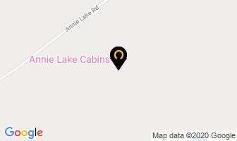 Annie Lake Cabins in Whitehorse map