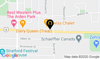 Annie's Seafood Restaurants in Stratford map