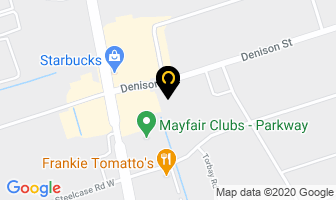 Ann's Flowers in Markham map