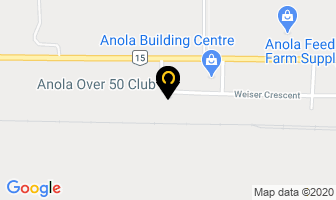 Anola Over 50 Club in Anola map