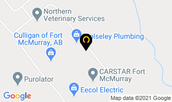 Antex Western Ltd in Fort McMurray map