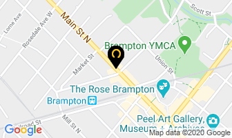 Anthony Junior in Brampton map
