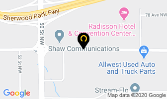 Anthony's Auto Body Ltd in Edmonton map