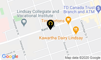 Anthony's Hair Studio in Lindsay map
