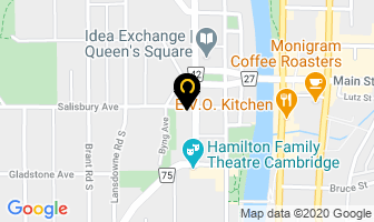Anthony's Mens Hairstyling in Cambridge map