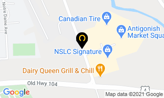 Antigonish & Area Homemaker Service in Antigonish map