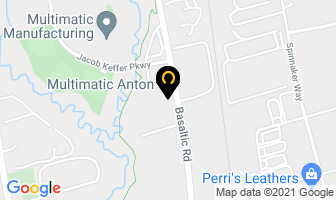 Anton Manufacturing in Vaughan map