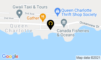 Anvil Cove Charters in Queen Charlotte map