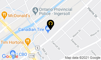 Anytime Fitness in Red Deer map