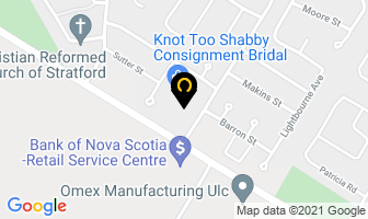 Anytime Fitness in Stratford map