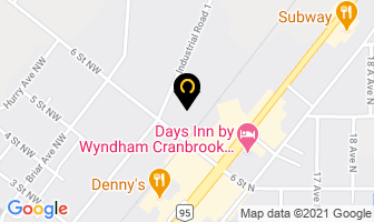 Anywear Garment Company in Cranbrook map