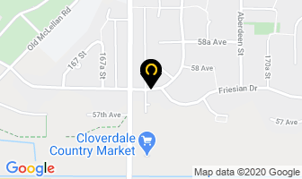 Anywhere Hair Care in Surrey map