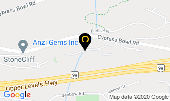 Anzi Gems Inc in West Vancouver map