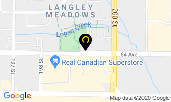 Apex Animal Hospital in Langley map