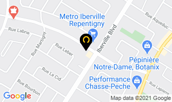 Apexo Inc in L'Assomption map