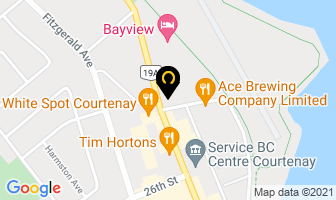 Apollo Tattoo in Courtenay map