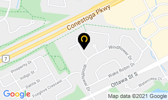 Apostolic Faith Mission in Kitchener map