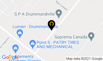 Appartements Blanchet in Drummondville map