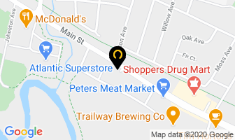 Apple Blossom Florist in Fredericton map