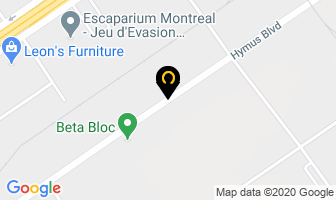 Apple Express Courrier Lt&eacute;e in Dorval map