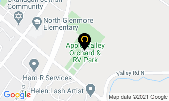 Apple Valley Orchard & Rv Park in Kelowna map