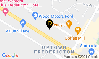 Appleby Esthetics in Fredericton map