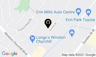 Applied Consumer And Clinical Evaluations Inc in Mississauga map