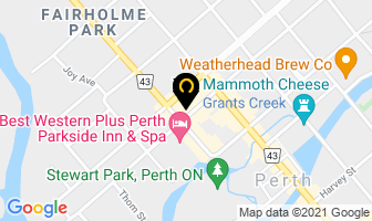 Apropos in Perth map