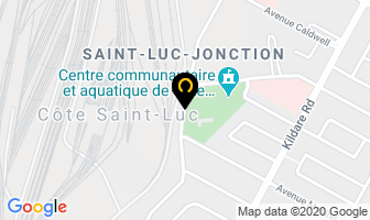 Aqua Cafe in Côte Saint-Luc map