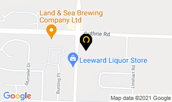 Aqua Marine Powerwashing in Comox map