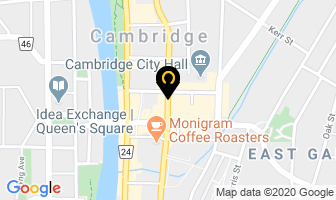 Aqua Salon & Spa in Cambridge map