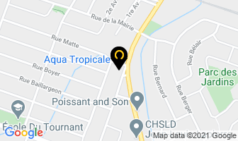 Aqua Tropicale in Parksville map