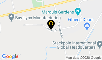 Aquacut Foam Inc in Hamilton map