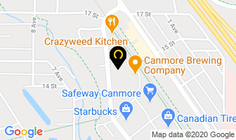 Aquafire Leisure in Canmore map