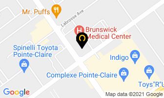 Arahova Souvlaki in Pointe-Claire map