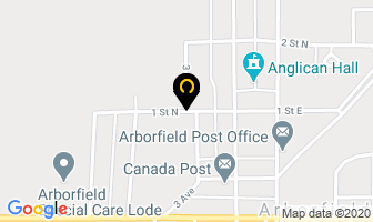 Arborfield Curling Rink in Division No. 14 map