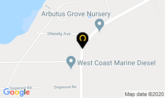 Arbutus Grove Nursery Ltd in North Saanich map