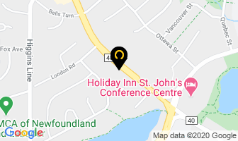 Arc Design Drafting in St. John's map