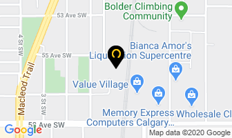 Arc Metallurgical Inc in Calgary map