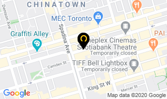 Archetype Inc in Toronto map