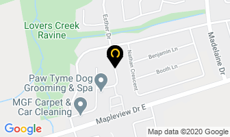 Archie's Property Maintenance in Barrie map