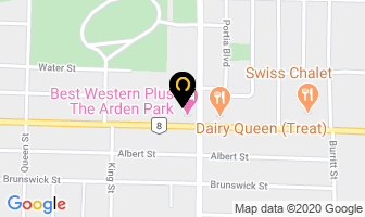 Arden Park Hotel in Stratford map