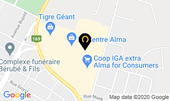 Ardene in Alma map