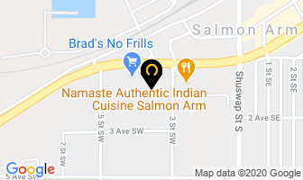 Ardene in Salmon Arm map
