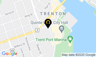 Arden's Music in Quinte West map