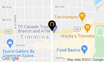 Aries Court Reporting & Process Serving 101 Mall in Steinbach map