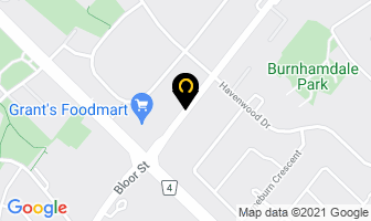 Ark Property Management in Mississauga map